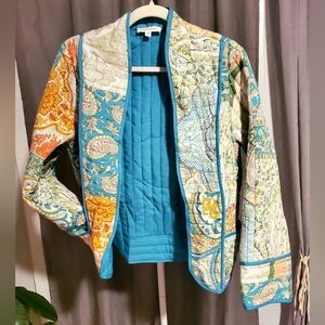 Boho Paisley Quilted Jacket